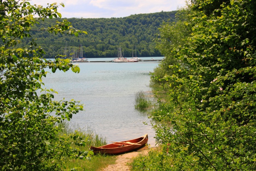 Où camper au lac de Voulgans ?