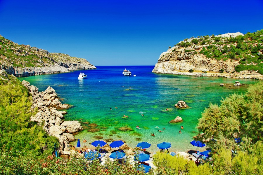 Où se trouve les plus belles plages de Rhodes ?